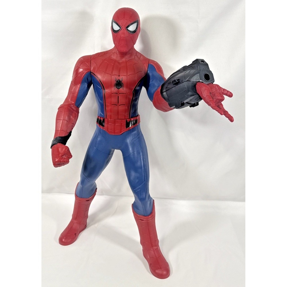 Hasbro Spider-Man Action Figure 24 Inch Red Blue Marvel 2017 B8704 For Parts